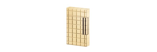 Dupont - 016951 - 2 Line Lighter - Solid 18Kt Yellow Gold