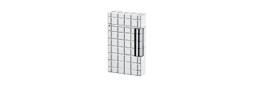 Dupont - 016953 - 2 Line Lighter - Solid 18Kt White Gold