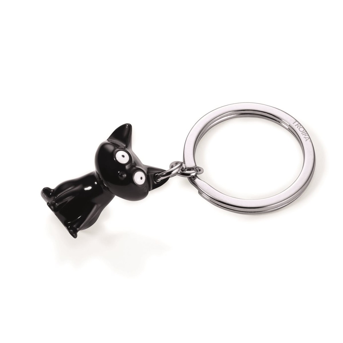 Troika - Keyring - Freude Schenken Black