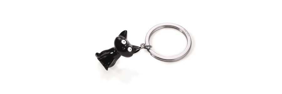 Troika - Keyring - Freude Schenken Black