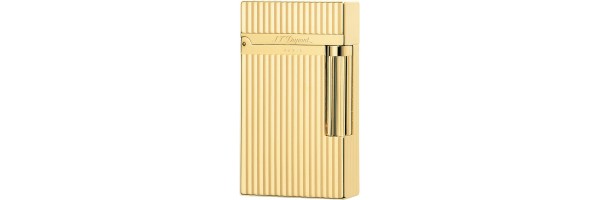 Dupont - 016827 - 2 Line Lighter - Gold Plated