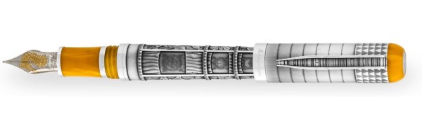 Montegrappa - Memory Pen - Stilografica Argento