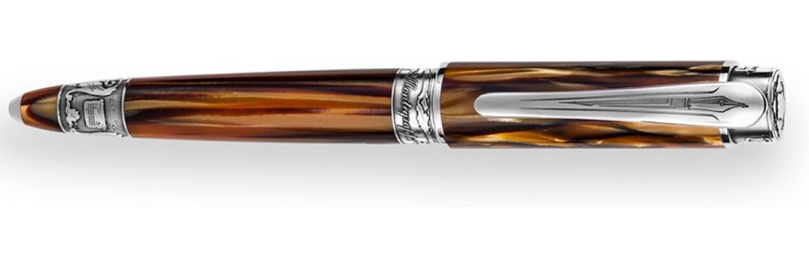 Montegrappa - Ernest Hemingway Scrittore - Penna a sfera Argento