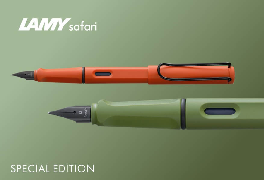 Penna stilografica Lamy Safari savannah pennino EF 1235670 Limited edition 2021 